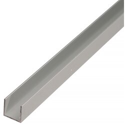 MM u-profil (d x š x v: 2.000 x 20 x 20 mm, debljina: 1,5 mm, aluminij, eloksirano) Cene