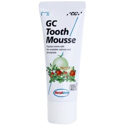 Gc Tooth Mousse remineralizirajuća zaštitna krema za osjetljive zube bez fluorida okus Melon 35 ml Cene