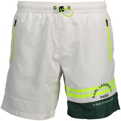 KARL LAGERFELD BEACHWEAR SWIMSUIT BOTTOM MEN WHITE Cene