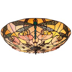 Endon 63922 - plafonsko svetlo tiffany ashton 2xE27/60W/230V prečnik 45 cm Cene
