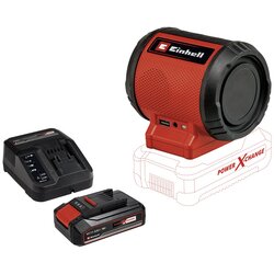 Einhell aku. bluetooth zvučnik tc-sr 18 li bt i power-x-change 18V 2,5 ah starter-kit Cene