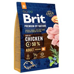 BRIT Premium by Nature Premium by Nature Adult M suha hrana za pse, piščanec, 3Kg Cene