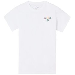 Silbon Majice s kratkimi rokavi SS263070401258 Bela Cene