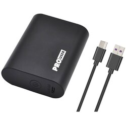 Pro User powerbank (rezervni akumulatorji) 10000 mAh Quick Charge 3.0\, Power Delivery 3.0 Li-Ion USB-C® črna prikaz stanja, (20432648) Cene