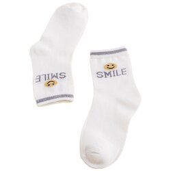 TRENDI children's socks white smile Cene