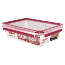 Tefal Staklena posuda sa poklopcem, 2 lit., MasterSeal Glass - N1041110, Roze Cijene