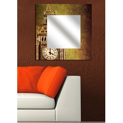 Wallity Zidno ogledalo MA-23, 50x50 cm, šareno Cijene