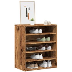 vidaXL ormarić za cipele staro drvo 60x35x70 cm konstruirano drvo Cijene