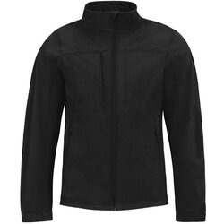 Jakna ZIP MOŠKA B&C HOODED SOFTSHELL ČRNA XL Cene