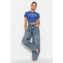 Trendyol Blue Low Waist Skater Jeans Cijene