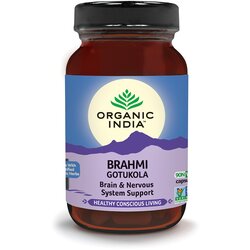 Organic India Brahmi gotu cola 90 cps Cene
