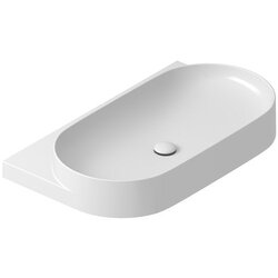 Ravak XJX01280002 Yard 80 x 50 cm keramični umivalnik z odprtino za armaturo Cene