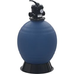 Pješčani filtar za bazen s ventilom sa 6 položaja plavi 560 mm Cijene