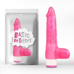  Realistični vibrator sa testisima Luv Pleaser Pink Cene