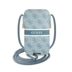 Guess torba pouch pu 4g stripe 170 mm x 95mm plava (GUPHM4GDBL) Cene