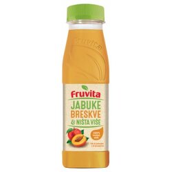 Fruvita sok jabuke breskve & ništa više 0.33L pet Cene