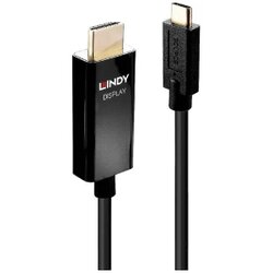 Lindy priključni kabel USB-C™ utikač, HDMI-A utikač 2 m crna 43292 USB-C™ Display kabel Cene
