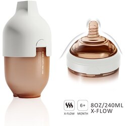 Heorshe SILIKONSKA ANTI-COLIC ŠOLJA 240ML Cene