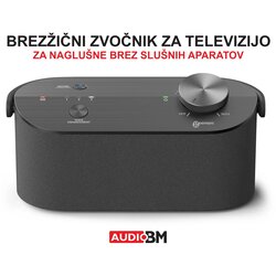  Brezžični Zvočnik Sonarya Za Televizijo S Funkcijo Poudarjanja Govora – Za Naglušne Brez Slušnih Aparatov Cene