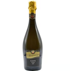 Caldirola cuvee spumante penušavo belo vino, suvo, 0.75l Cene
