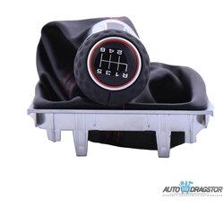 888 Car Accessories volkswagen golf 7 ručica menjača sa kožicom 5 brzina sa crvenim okvirom Cene