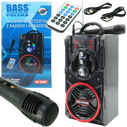 FM USB Karaoke zvučnik Bluetooth 90W + daljinski Cene