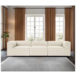 Atelier Del Sofa fora 3 - ecru ecru 3-Seat sofa Cene
