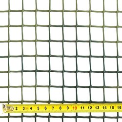 Microcer mreža za ogradu kvadratna pvc - 20×20 mm / 3 m Cene