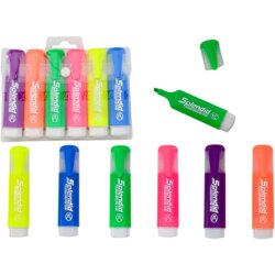 Highlighter Pen Set Pastel Colors 6pcs. Cene