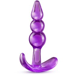 Blush B Yours Triple Bead Anal Plug Purple Cene