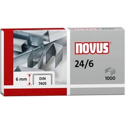 Novus-Dahle Klamerice Novus 24/6, 1000 komada Cene