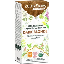 CULTIVATOR'S Organic Herbal Hair Color - Dark Blonde Cene