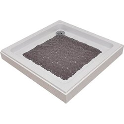 Tendance Podloga za kadu Bubbles, 50x50 cm, Smeđa Cijene