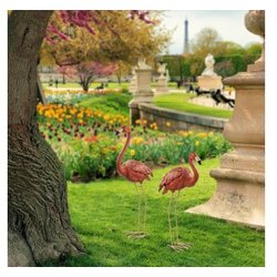 WALLXPERT set ukrasnih predmeta (2 komada) flamingo Cene