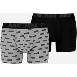 Puma muške bokserice, 701226391-002, 2 komada, Crno-sive Cene