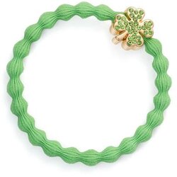 By Eloise London Bling Charms Gold Diamanté Clover Leaf narukvica / gumica za kosu Cene