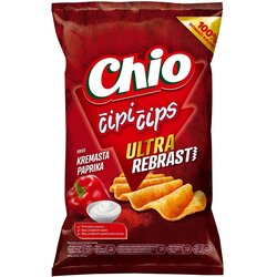 Chio Čips ultra rebrasti kremasta paprika 80g Cene