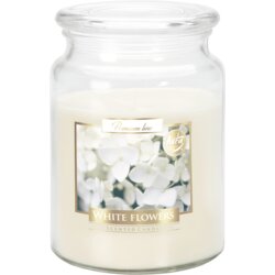 BISPOL Premium Line White Flowers mirisna svijeća 500 g Cene