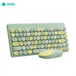 Coteci combo miš i tastatura OF-053 zelena Cene