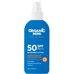 Organic Mimi Losion za zaštitu od sunca za lice i telo, SPF 50, 100ml Cene