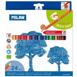 MILAN Boje drvene 1/24 duge trokutaste karton Cene