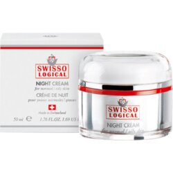 Swisso Logical zepter a rich, nourishing night cream for normal and oily skin - jojoba, echinacea, squalene - swiss recipe (50 ml) Cene