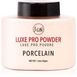 J.Cat Beauty Luxe Pro fiksacijski puder v prahu z mat učinkom odtenek 103 Porcelain 42 g Cene
