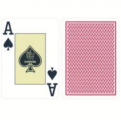 Copag karte za poker 100% plastika jumbo index, crvene Cene