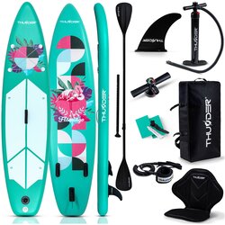 THUNDER Napihljiva SUP deska 320 × 75 × 15 cm – set z veslom, sedežem, torbo in pumpko ® FLAMI, (5000177435) Cene
