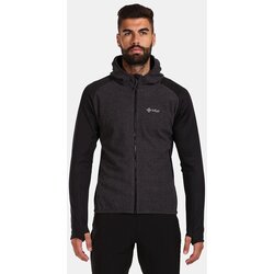 Kilpi Men's fleece sweatshirt VERSAM-M Black Cene