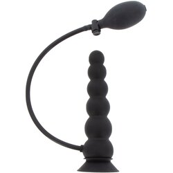 Hidden Desire Inflatable Suction Plug Expert Black Cene