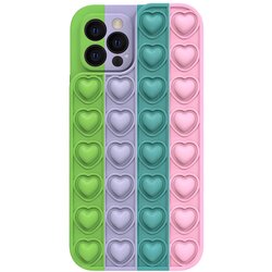 HEART Pop It futrola za Apple iPhone 11 - Višebojna 5 KP25427 Cene