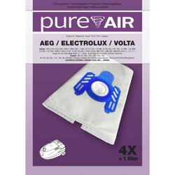 Pure Air Vrečke za sesalnike AEG/ELECTROLUX/VOLTA - 4 vrečke + filter, (5000257125) Cene