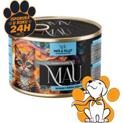 Mau Pate & Fillet Adult Crimson 185g, Vlažna Hrana Za Mačke Sa Crimson Ribom Cene